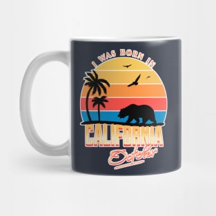 Was born in California October Mug